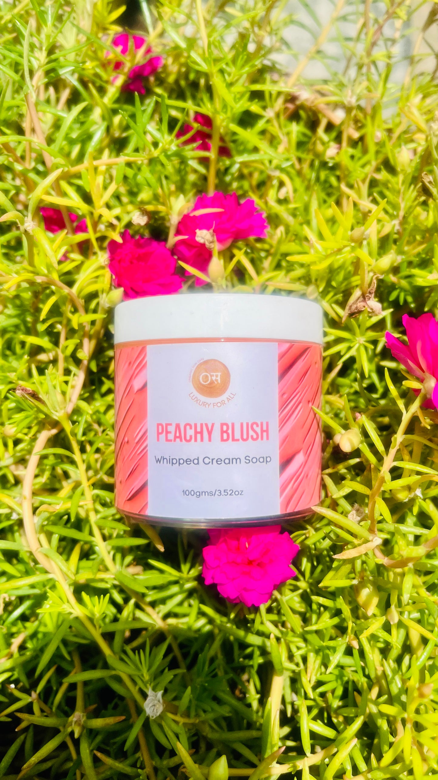 Peachy Blush - Whipped Cream Soap