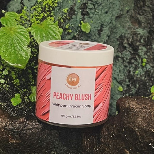 Peachy Blush - Whipped Cream Soap